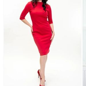 Heartbreaker brand retro inspired red dress size L